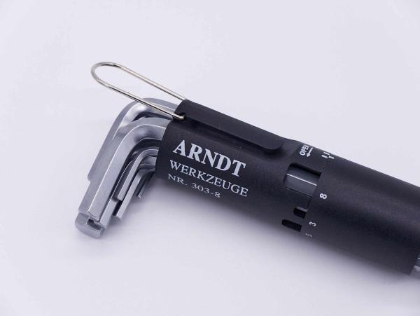 Arndt Sechskant Kugelkopf Stiftschlüsselsatz Detail