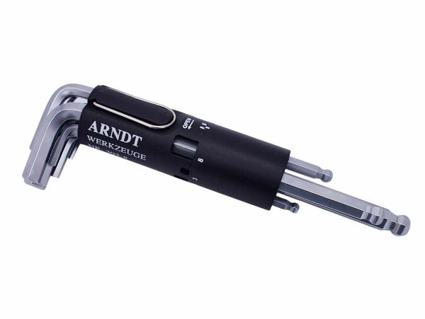 Arndt Sechskant Kugelkopf Stiftschlüsselsatz Ansicht